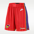 Shorts hasta la rodilla Dri-FIT Victory para mujer Nike Phoenix Mercury Hardwood Classics
