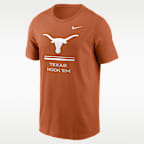 Playera universitaria Nike Dri-FIT para hombre Texas Sideline