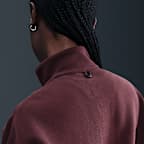Playera Dri-FIT oversized de medio cierre para mujer Nike 24.7 ImpossiblySoft