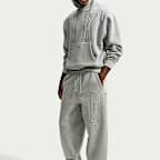 Nike Solo Fleece Men's Loose Cuffed Trousers