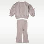 Nike Baby (12–24M) Juxta-Girl 2-Piece Bow Stripe Set