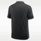 Polo universitario Nike Dri-FIT para hombre Oregon Sideline Early Season Coach Victory Stripe