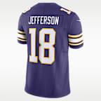 Justin Jefferson Minnesota Vikings Men's Nike Dri-FIT NFL Limited Football Jersey