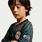Jersey de futbol Nike Dri-FIT Replica del C.D. Guadalajara portero 2026/27 Stadium para niños grandes