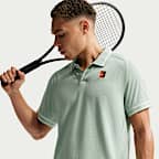 Polo da tennis NikeCourt Heritage - Uomo