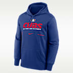 Chicago Cubs 2026 Postseason Authentic Collection Men's Nike Therma-FIT MLB Pullover Hoodie