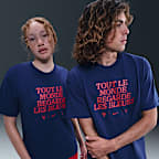 Everyone Watches Women's Sports™ "FFF" Nike by TOGETHXR Soccer T-Shirt