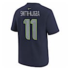 Playera Nike de la NFL para niños talla grande Jaxon Smith-Njigba Seattle Seahawks Super Bowl LX