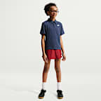 Dzianinowa koszulka polo z krótkim rękawem dla dużych dzieci Nike Sportswear Club