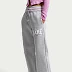 Nike Sportswear Phoenix Fleece Women's High-Waisted Wide-Leg Pants