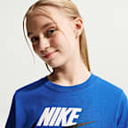 Playera para niños talla grande Nike Sportswear