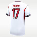 Phil Foden England National Team 2026 Stadium Home Men's Nike Dri-FIT Soccer Jersey