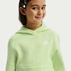 Sudadera con gorro sin cierre para niños talla grande Nike Sportswear Club Fleece