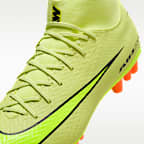 Chaussure de foot montante à crampons AG Nike Mercurial Superfly 10 Academy
