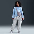 Playera de manga larga para niños grandes Nike Sportswear
