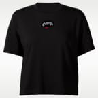 Womens Cropped Crown Football T-Shirt Nike x UGA x Outkast