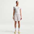 Shorts de básquetbol Dri-FIT de 13 cm para mujer Nike Crossover