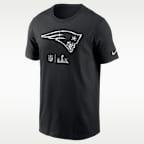 Playera Nike de la NFL para hombre New England Patriots Super Bowl LX Opening Night