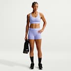 Nike Pro Mallas cortas de talle medio de 8 cm - Mujer