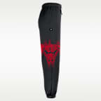 Pants de básquetbol de tejido Fleece Therma-FIT para hombre Chicago Bulls Standard Issue