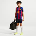F.C. Barcelona 2026/27 Stadium Home Older Kids' Nike Dri-FIT Football Replica Shirt