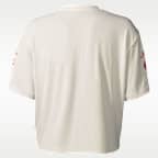 Womens Cropped 96 Football T-Shirt Nike x UGA x Outkast