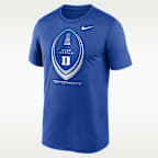 Playera universitaria Nike Dri-FIT para hombre Duke Primetime Football Icon Legend