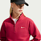 Nike Studio Fleece Medium Weight Women's 1/4-Zip Top