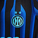Inter Milan 2025/26 Stadium Home Older Kids' Nike Dri-FIT Football Replica Shirt