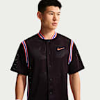 ナイキコート スラム メンズ Dri-FIT ボタンアップ テニストップス