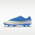 Nike Mercurial Vapor 17 Academy By You Botas de fútbol personalizables de perfil bajo para terreno firme