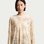 ナイキ スポーツウェア ウィメンズ オーバーサイズド ロングスリーブ Tシャツ