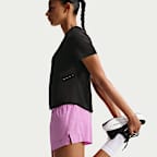 Shorts de correr Dri-FIT de tiro medio de 6.5 cm con forro de ropa interior para mujer Nike Swift Breathe