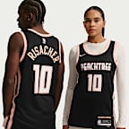 Jersey Nike de la NBA Swingman para hombre Zaccharie Risacher Atlanta Hawks City Edition