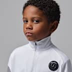 Paris Saint-Germain Strike Night Edition Younger Kids' Jordan Dri-FIT Football Knit Tracksuit