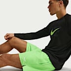 Nike Swim Breaker Essential Volley-Shorts (ca. 12,5 cm) mit integriertem Slip (Herren)
