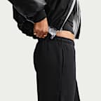Nike Studio Fleece Medium Weight Women's Loose Pleated Snap Pants