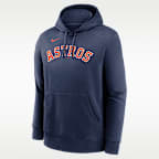 Sudadera con gorro sin cierre Nike de la MLB para hombre Jose Altuve Houston Astros Club
