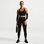 Nike Pro Seamless korte tanktop met Dri-FIT voor dames