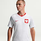 Poland 2026 Stadium Home Older Kids' Nike Dri-FIT Football Replica Shirt