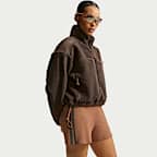 NikeSKIMS Sherpa Women's Oversized 3/4-Zip Jacket