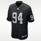 Christian Wilkins Las Vegas Raiders Men's Nike NFL Game Jersey