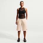 Nike Sportswear Women's Mid-Rise Loose Knee-Length Shorts