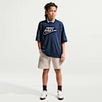 Jersey de manga corta Nike Sportswear para niños talla grande