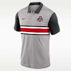 Polo universitario Nike Dri-FIT para hombre Ohio State Vapor
