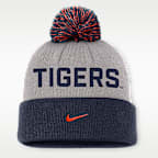 Auburn Primetime Peak Men's Nike College Cuffed Pom Beanie