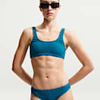 Nike Swim Women's Shoreline Texture Hipster Bikini Bottom