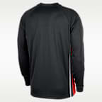 Toronto Raptors City Edition Men's Men's Nike Dri-FIT Long-Sleeve Top