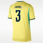 Gabriel Magalhães Brazil National Team 2026 Stadium Home Men's Nike Dri-FIT Soccer Jersey