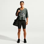 Nike One  Women's Dri-FIT Oversized Short-Sleeve Top